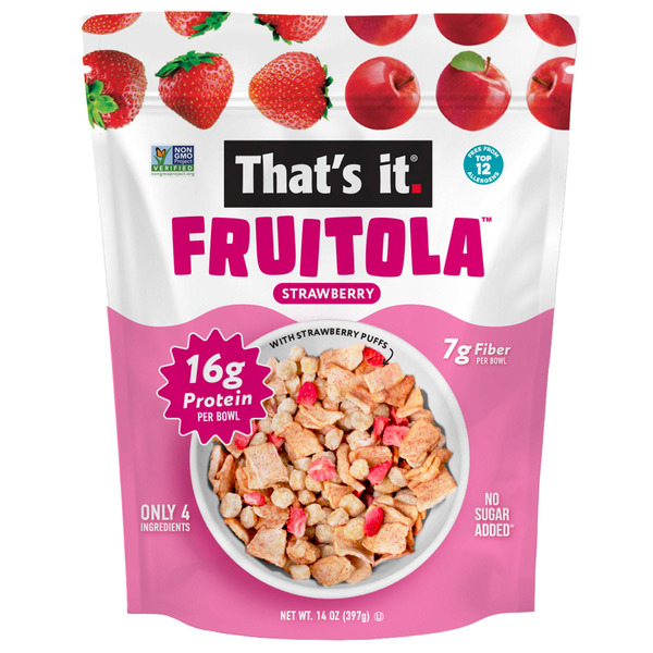 That's It Strawberry Fruitola, 14 oz