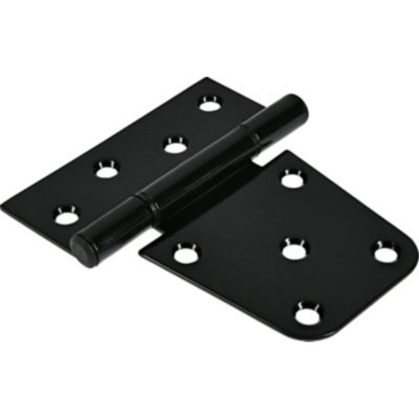 Hillman 4x4/2x4 Gate T-Hinge, Heavy, Black
