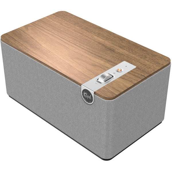 Klipsch The Three Plus Premium Bluetooth Speaker With Phono & Optical Inputs - Walnut