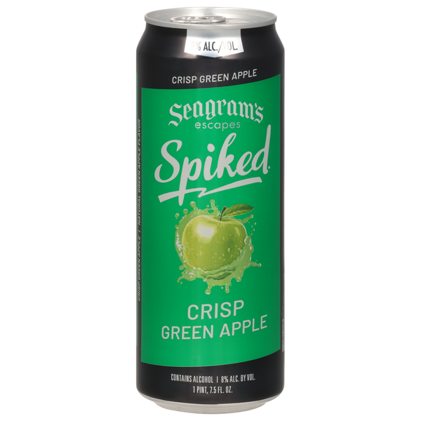 【んけ】Spiced Apple 20ml Green Apple15ml Seagram's Escapes Malt Beverage, Crisp Green Apple Same-Day