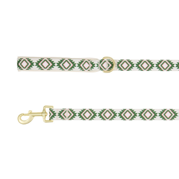 Top Paw Aztec Dog Leash - Green