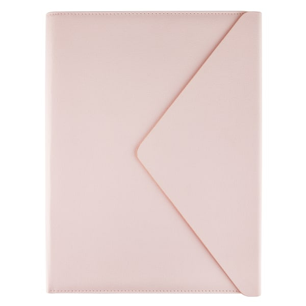 Eccolo Envelope PU Padfolio, 9 x 12-1/2 in - Pink