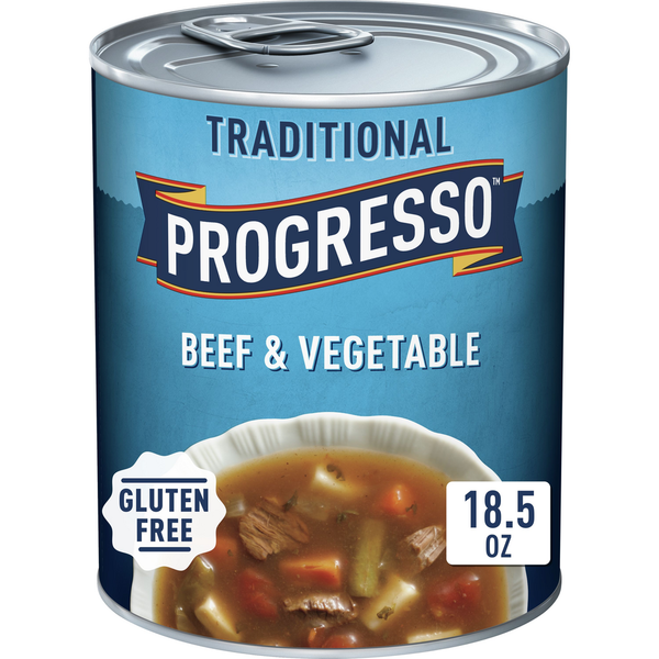 Progresso Traditional Gluten Free Beef & Vegetable Soup Same-Day