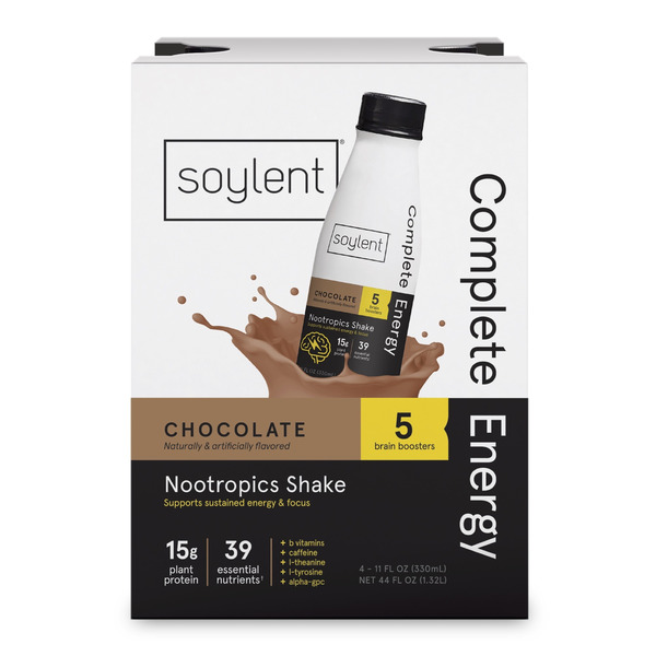 Publix Soylent Complete Energy, Vegan Protein Nootropics Shake