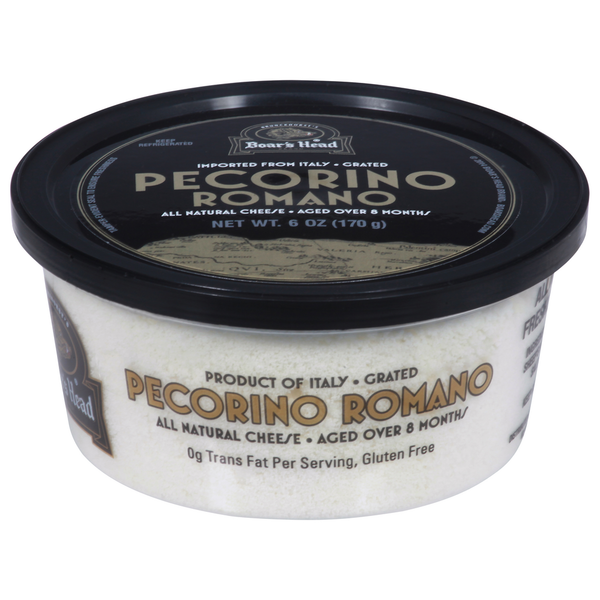 Boar's Head Grated Cheese, Pecorino Romano