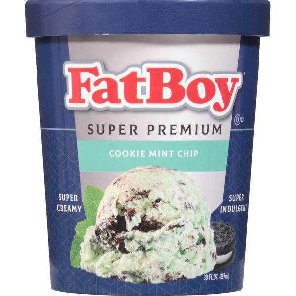FatBoy Ice Cream, Cookie Mint Chip