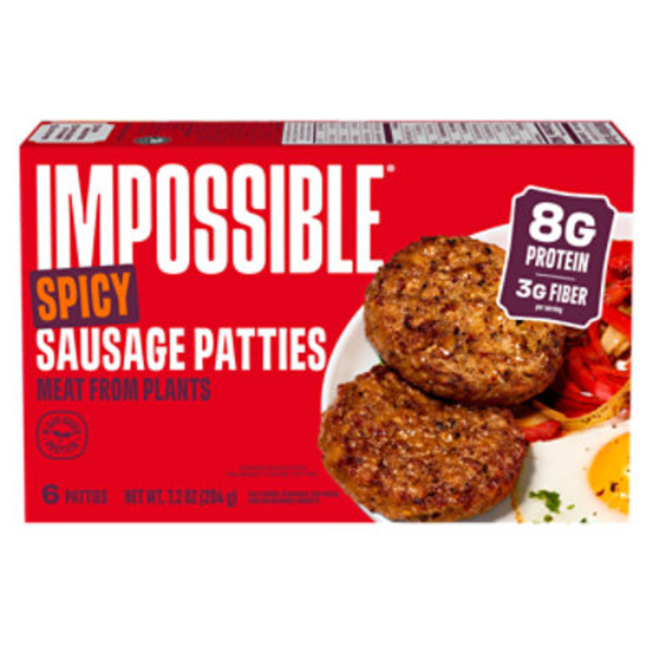Impossible Spicy Sausage Patties