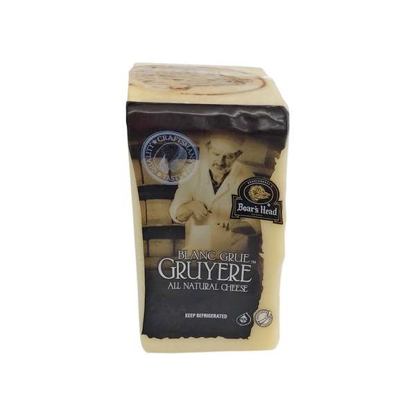 Boar's Head Blanc Grue Gruyere Cheese (16 oz) Instacart