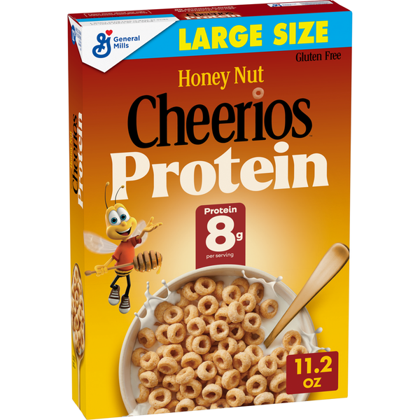 General Mills Honey Nut Cheerios Protein Large Size Cereal