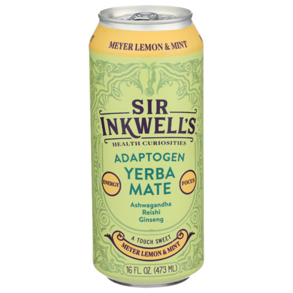 Sir Inkwell's Meyer Lemon & Mint Adaptogen Yerba Mate Same-Day Delivery or  Pickup
