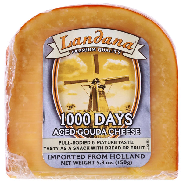 Formaggio Gouda Landana 1000 Giorni - Stagionato 3 Anni, Con Cristalli Di Sale, 1 Kg