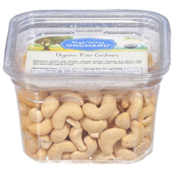 High Valley Orchard Cashews, Organic, Raw
