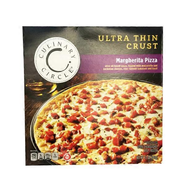 Culinary Circle Ultra Thin Crust Margherita Pizza (12 oz) Instacart