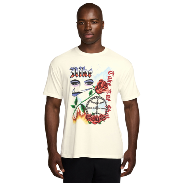 Nike Men's LSE OC 2 T-Shirt, L - Sail/Sail