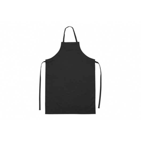 Winco - BAW-2540BK Black 25.5" x 40" Full-Length Dish Washing Apron