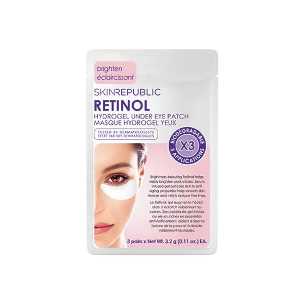 Skin Republic Retinol Hydrogel Under Eye Patch Same-Day Delivery | Rexall