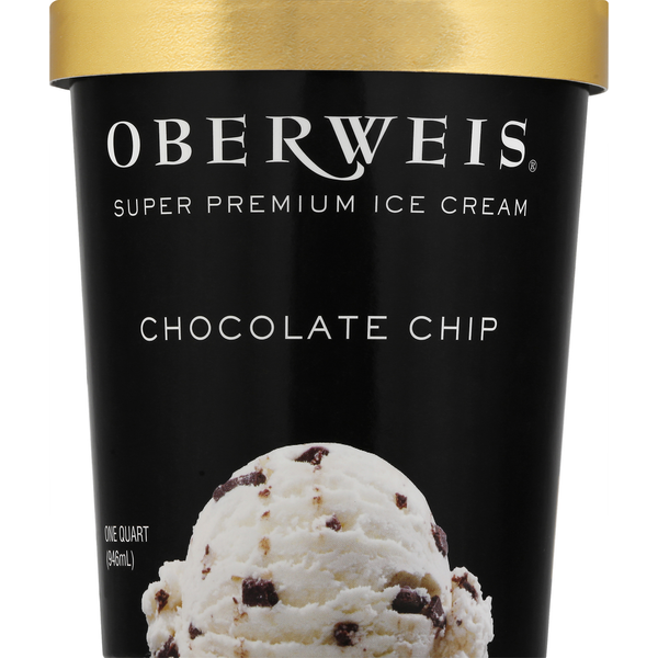 Oberweis Ice Cream, Super Premium, Chocolate Chip Same-Day