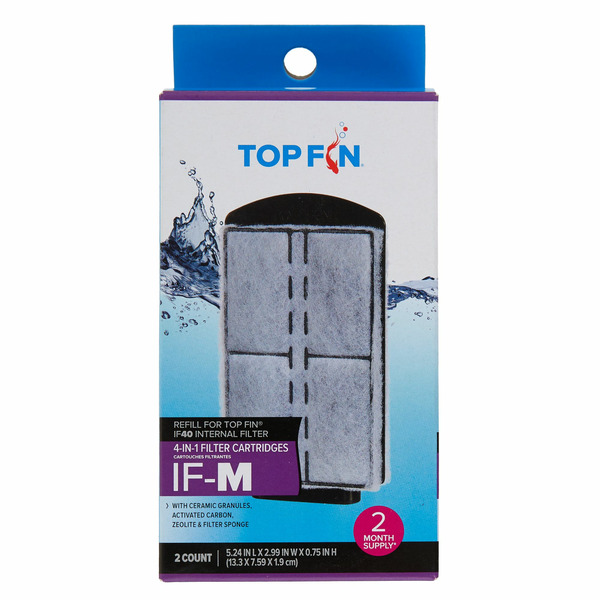 Top Fin IF-M 4-In-1 Filter Cartridges