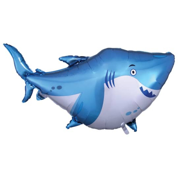 Anagram INFLATED SuperShape 40" Ocean Buddies Shark Foil Balloon