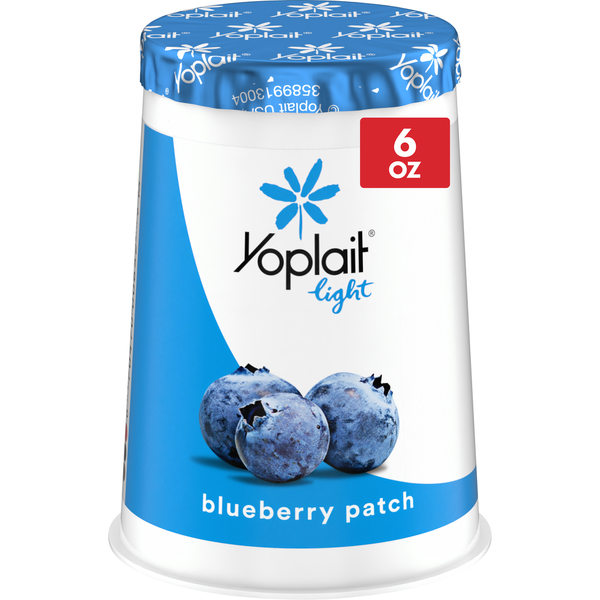 Yoplait Light Blueberry Patch Fat Free Yogurt Cup