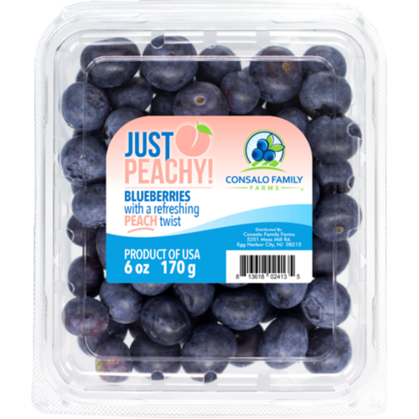 Peachy Blue Blueberries