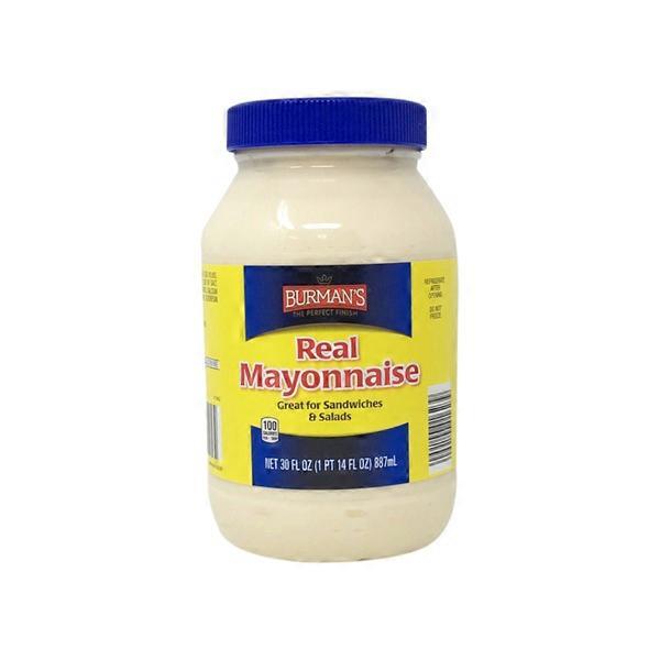Burman's Real Mayonnaise (30 fl oz) Instacart