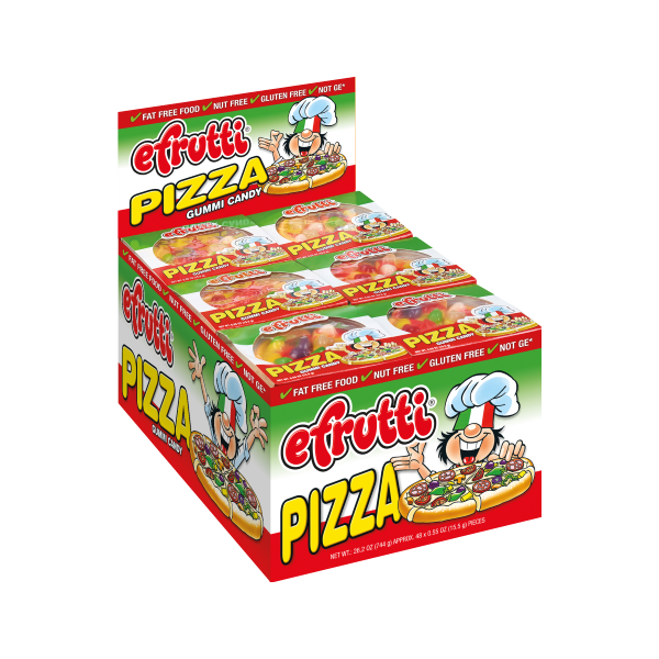 E.Frutti - Mini Gummy Pizza - 48 ct