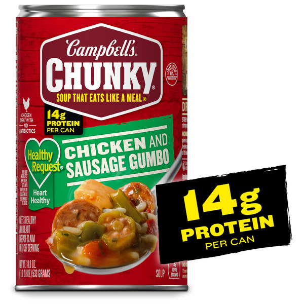 Campbell's Chicken and Sausage Gumbo Soup Same-Day Delivery