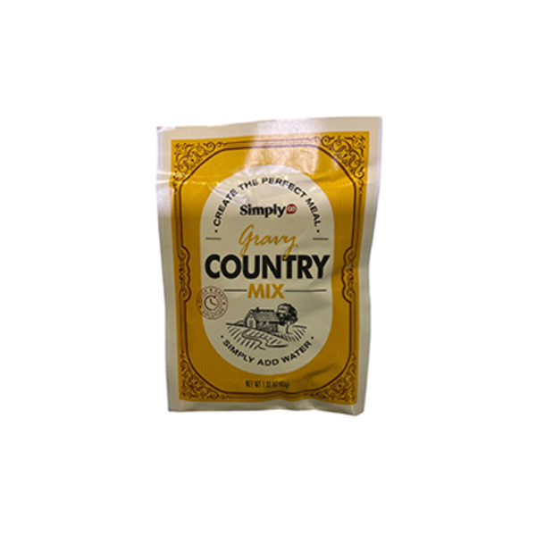 SimplyGO Gravy Country Seasoning Packet