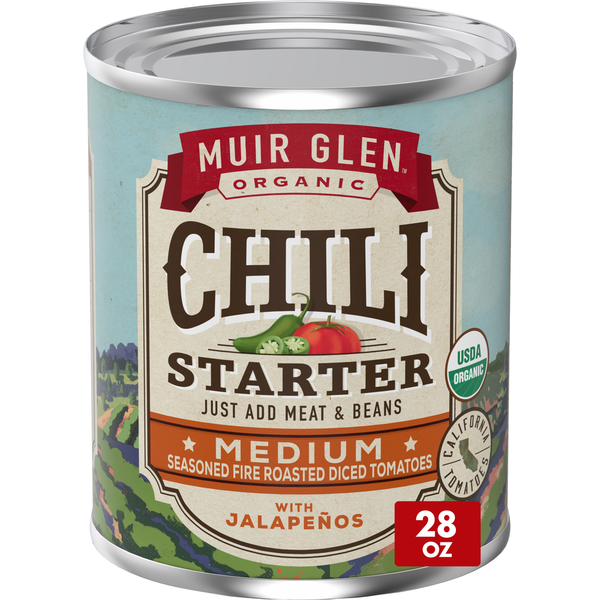 Muir Glen Organic Chili Starter with Jalapeños, Medium Same-Day