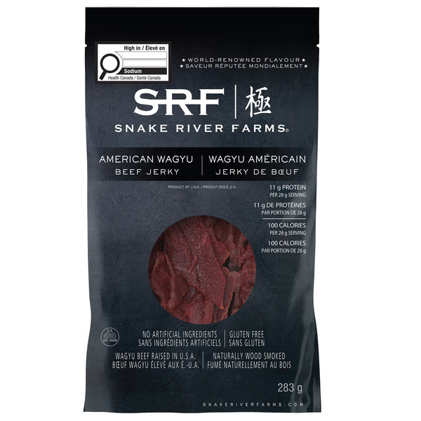 Snake River Farms American Wagyu Beef Jerky 283 g