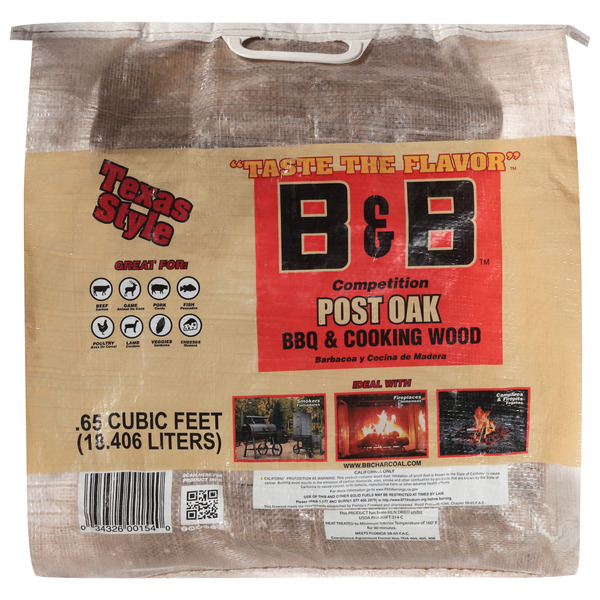 B&B Oak 0.65 Cubic feet Wood mini logs