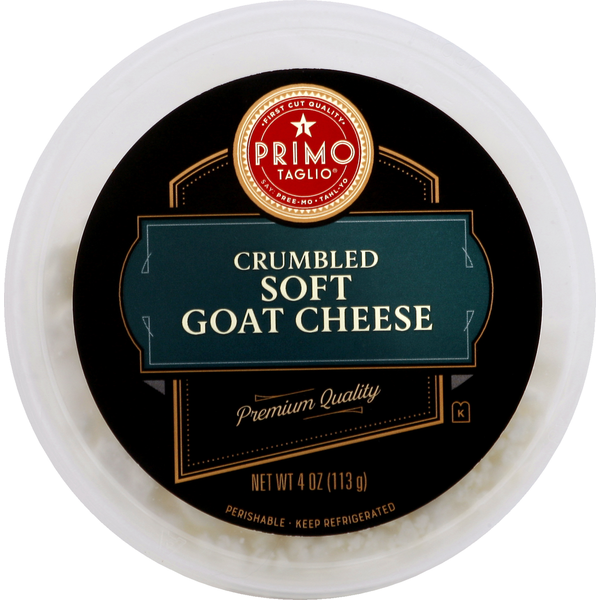 Primo Taglio Goat Cheese, Crumbled, Soft