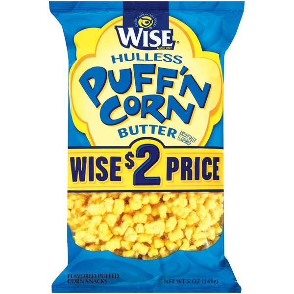 Wise Puff'n Corn Flavored Puffed Corn Snacks (5 oz) Instacart