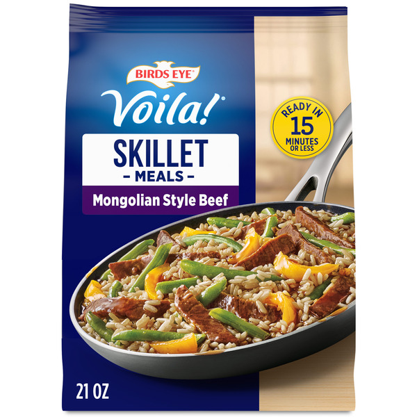 Birds Eye Voila! Mongolian Style Beef Skillet Meals, Frozen Meal