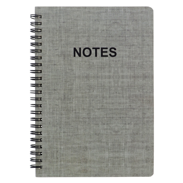 Coil Bound Notebook With Printed Fabric Same-Day Delivery