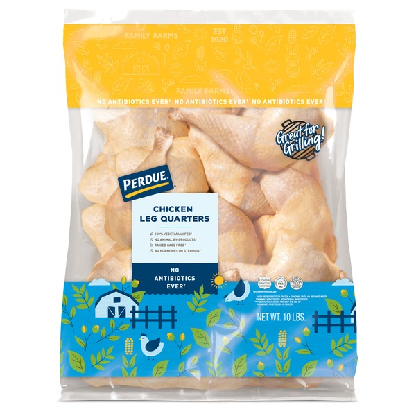 Perdue Chicken Leg Quarters (10 lb) Instacart