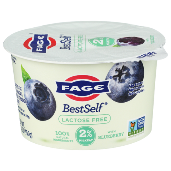Fage BestSelf Lactose Free Greek Yogurt With Blueberry
