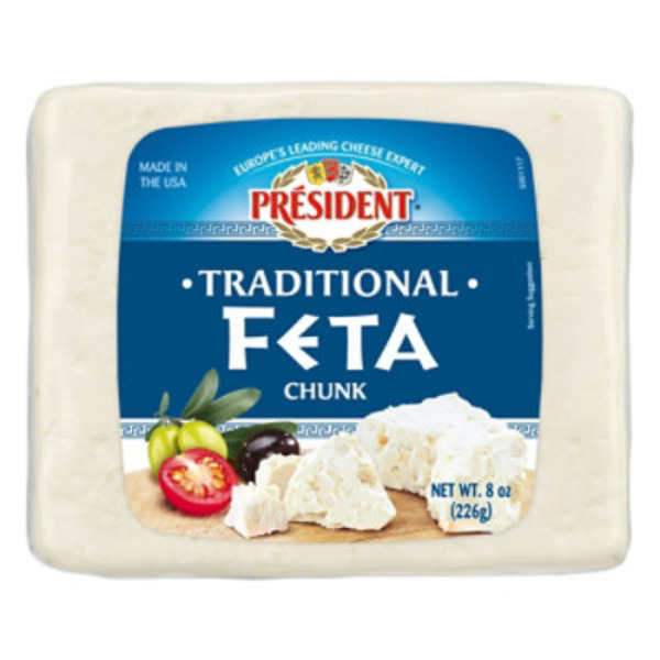 President PLAIN FETA CHUNK