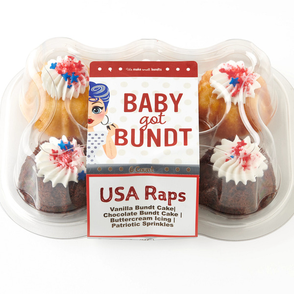 Usa Raps Foods Total Cluster Fudge USA Raps Bundt Cakes Same-Day Delivery or Pickup ...