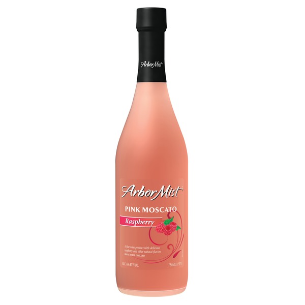 Arbor Mist Raspberry Pink Moscato Fruit Wine Same-Day Delivery or