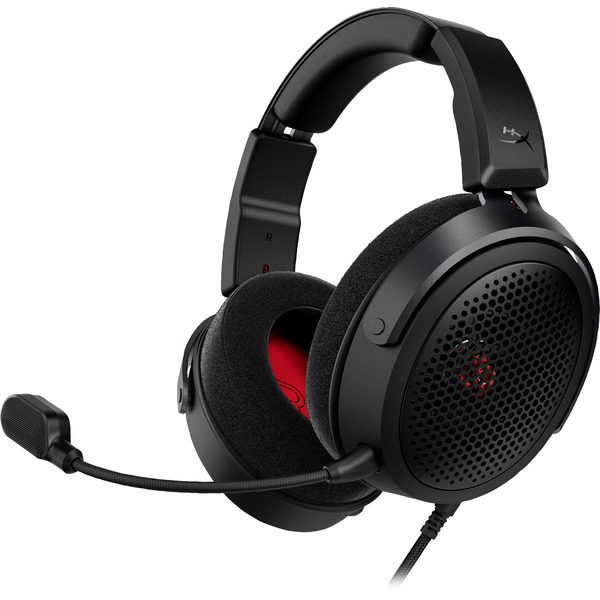 HyperX Cloud Alpha Air Wired Open-Back Gaming Headset - Black