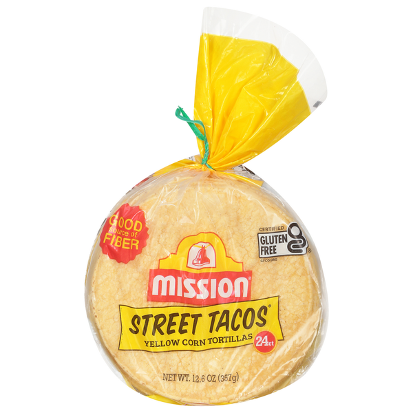 Mission Street Tacos Yellow Corn Tortillas