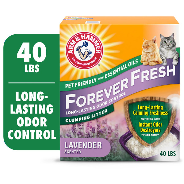 Arm & Hammer Forever Fresh Clumping Cat Litter Lavender