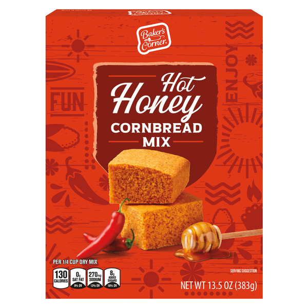 Baker's Corner Baker's Corner Hot Honey Cornbread Mix — product image