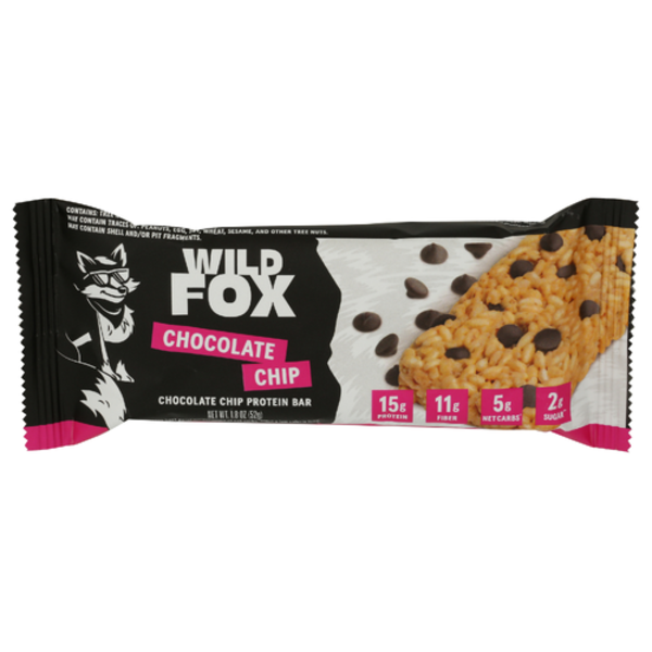 Wild Fox Foods Chocolate Chip Protein Bar