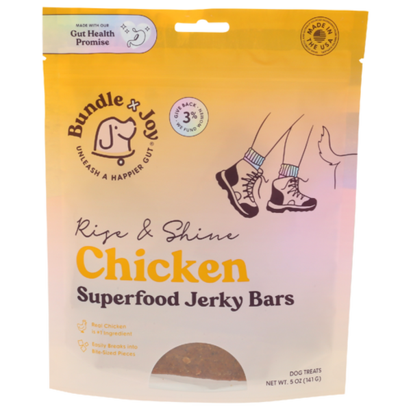 Bundle X Joy Chicken Superfood Jerky Bars Dog Treats