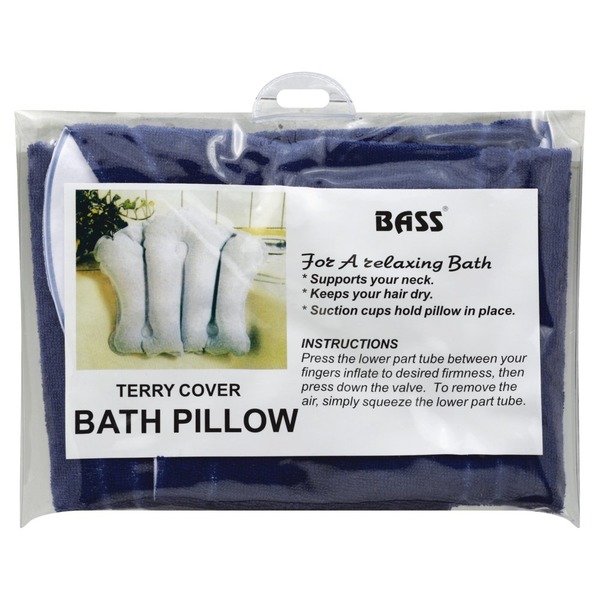 Bass Bath Pillow Terry Cover 1 Each Instacart