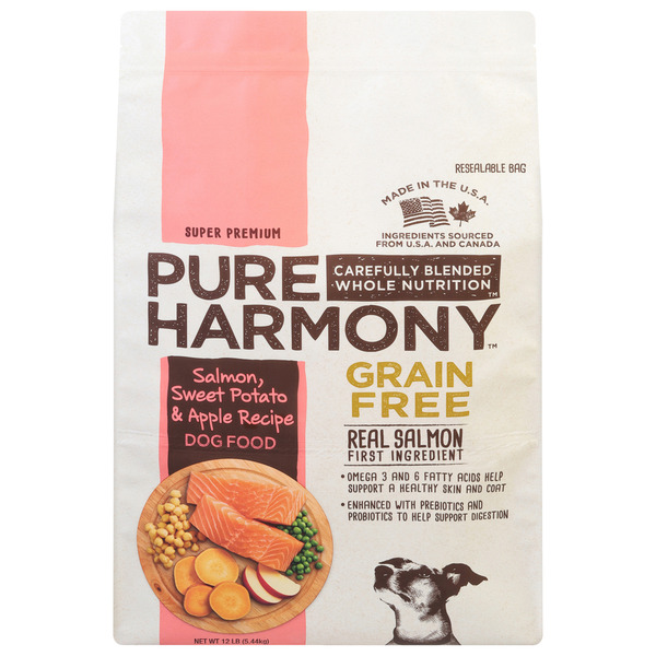 Pure Harmony Grain Free Salmon, Pea & Chickpea Recipe Dog Food Same-Day ...