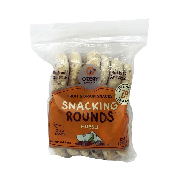 Ozery Snacking Rounds Muesli (12.7 oz) from Whole Foods Market Instacart
